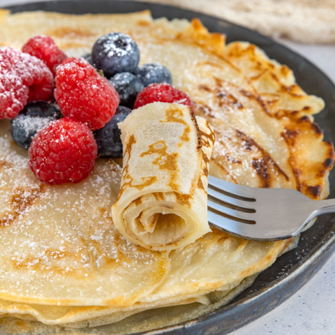 0713 Spelt pannenkoeken bij Mulder Pot - Kropswolde