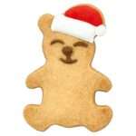 Koekjes uitsteker beer kerst