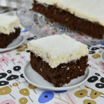 Brownie mix Brownie met Kokos