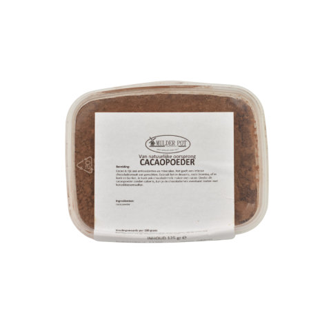 Cacaopoeder chocolade poeder