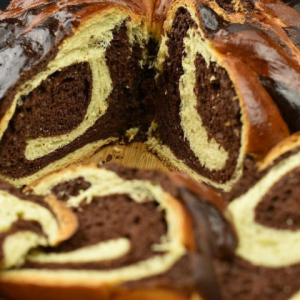 Chocolade brioche luchtig brood recept