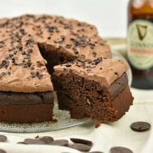 Chocoladetaart met Guinness bier