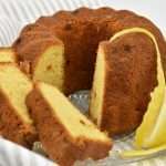 Citroen mascarpone cake bakken