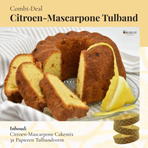 Combi-Deal Citroen-Mascarpone tulband