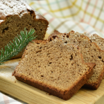 Gingerbread cakemix winter cake