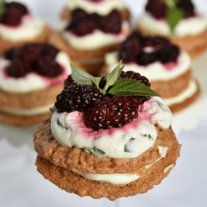 Bramentaartjes met mascarpone