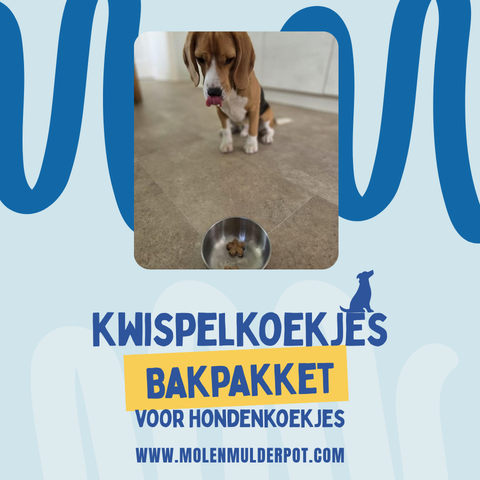 Kwispelkoekjes Bakpakket Kwispelkoekjes Bakpakket voor hondenkoekjes