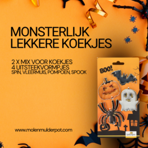 Monsterlijk Lekkere Koekjes Halloween Bakpakket