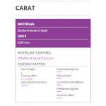 Patisse carat bakvormen