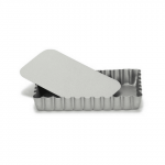 Patisse Silver Top Mini Quichevorm 13x8 cm