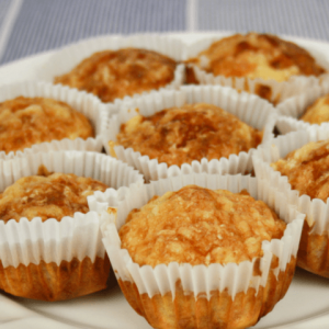 Recept Kaas-Amandel cupcake