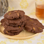 Chocoladekoekjes met pistache