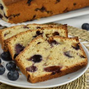 Havermoutcake met Blauwe Bessen recept
