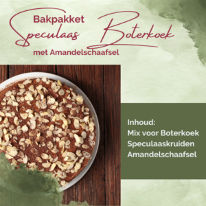 Speculaas Boterkoek Bakpakket