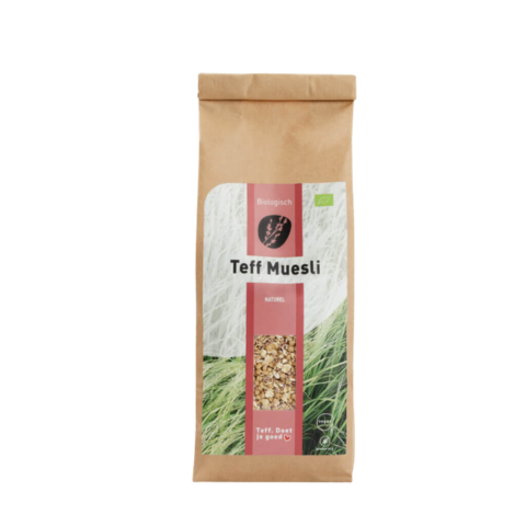 Teff Muesli glutenvrij vezelrijk Teff Muesli glutenvrij