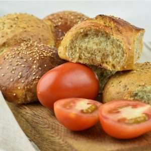 Recept Tomaten Spinazie brood Vegan