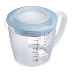 Westmark Maatbeker met Deksel blauw