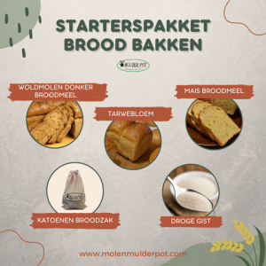 starters pakket brood bakken bij Mulder Pot - Kropswolde